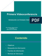 Videoconferencia HistoriaFarmacia2011