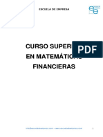 CS Matematica Financiera Teoria