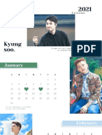 2021 EXO Calendar