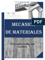 Mecanica de Materiales, Cuaderno Virtual, Emir HURTADO BERNACHEA