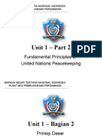 Fundamental Principles of UN Peacekeeping