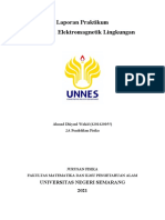 Rancangan Praktikum Spektrum Elektromagnetik Lingkungan 