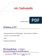  Diabetic Nephropathy