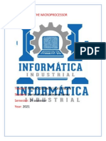 The Microprocessor: Rosario Elizabeth Laura Viscafe Daniel Hansel Ledezma Torrez 1º Semester 2021