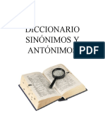 03DICCIONARIO SINOìNIMOS Y ANTOìNIMOS