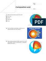 Quiz Earth Layers - Composition and Density Quiz