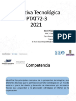 Presentación Curso PROSPECTIVA TECNOLOGICA PTAT72-3 2021