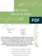 Union Buries Its Dead