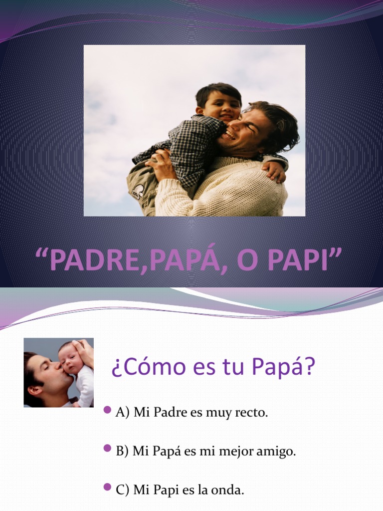 Padre, Papa, Papi | PDF