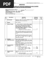 Installation Check Sheet - Manual - Anx - B