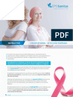 E-Pp-F-001 Instructivo Cancer de Mama 2018 Sanitas