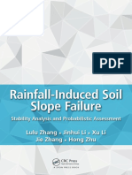 Rainfall Induced Soil Slope Failure-Stability Analysis and Probabilistic Assessment_Zhang&Li