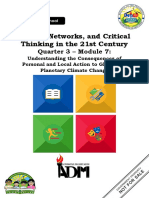 Trends Networks and Critical Thinking Module 7