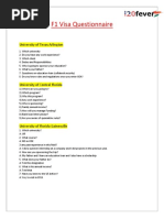 Previous Students Visa Expereince File