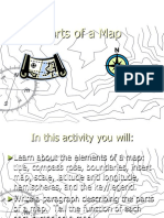 Parts of A Map Powerpoint