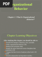 Chapter 1: What Is Organizational Behavior?