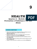 Health: Quarter 2 - Module 2b: Prevention of Substance Use and Abuse