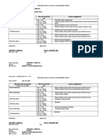 ( Indicate If 2-Week Shift) : Enclosure No. 3 To Deped Order No. 011, S. 2020