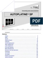 Autoplatine SP: Converting Tools and Production