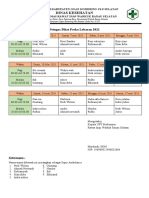 Jadwal Piket Posko Lebaran