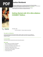 Getting Started With 3D in MicroStation Connect Edition TRNC02001-1-0001