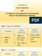 "Vitamin D": Is Not Medicine BUT