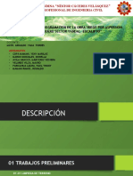 Programación de la obra de riego por aspersión Carhuacarero sector Tandal-Eucalipto