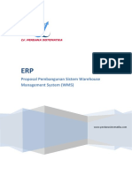 Proposal Pembangunan Sistem Warehouse Management System (WMS)