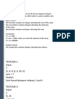 Arrays Reference Material