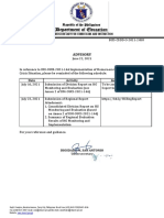 BCD OS 6 24 CSDD O 2458 Advisory On DM OUCI 2021 144 Homeroom Guidance Regional Implementation Report