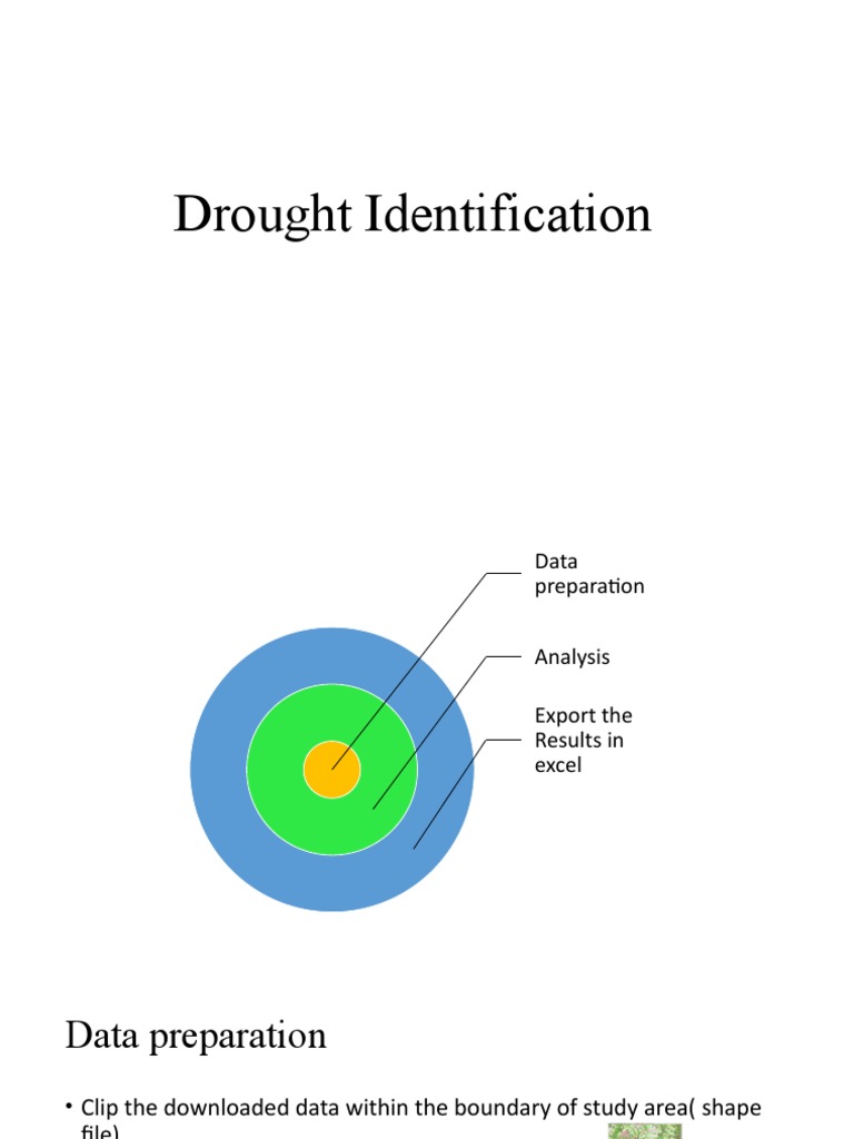 Drought Identification | PDF