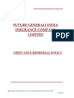 Grievance Redressal Policy v3 BM 03 11 2015