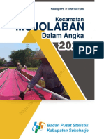 Kecamatan Mojolaban Dalam Angka 2019