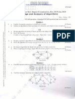 Design and Analysis of Algorithms