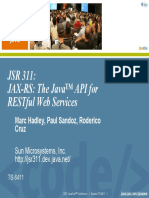 JSR 311: Jax-Rs: The Java™ Api For Restful Web Services: Marc Hadley, Paul Sandoz, Roderico Cruz