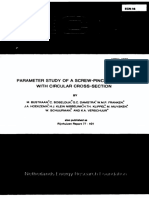 Parameter Study of A Screw-Pinch Reactor With Circular Cross-Section