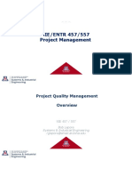 Project Quality Management - Overview