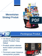 STRATEGI PRODUK