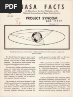 NASA Facts Project Syncom
