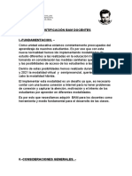 Justificación Bam Docentes Esc. Ramón Vinay