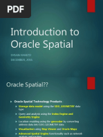 Oracle - Introduction To Oraclespatial