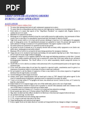 242525678 Chief Officer Standing Orders