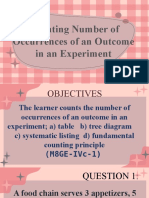 Counting Number of Occurrences of An Outcome in An Experiment