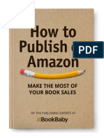 How To Publish On Amazon