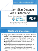 Newborn Skin Disease Part 1 Birthmarks: Basic Dermatology Curriculum