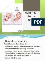 Abnormal Uterine Contraction