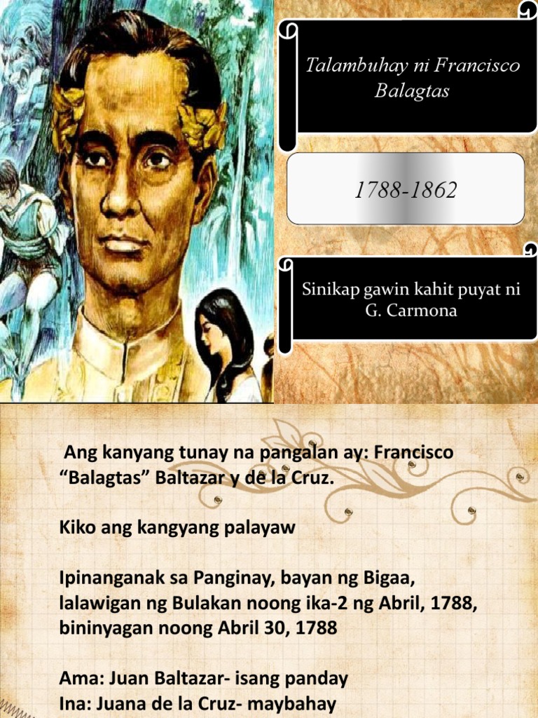 Talambuhay ni francisco balagtas download pptx powerpoint florante at