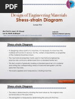 Design of Engineering Materials: Stress-Strain Diagram