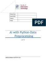 Data Preprocessing Techniques