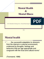 Mental Health and Mental Illness